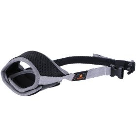 Mouth Cover To Prevent Eating Indiscriminately Large Labrador Dog (Option: Grey-M)