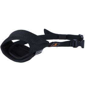 Mouth Cover To Prevent Eating Indiscriminately Large Labrador Dog (Option: Black-2XL)